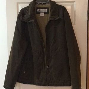 Men’s Brown Leather bomber jacket